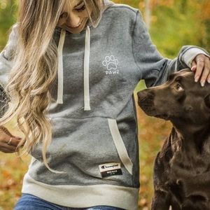 Champion pawz hoodie NWOT.